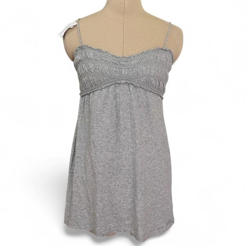 Y2K Arizona gray babydoll tank top size M